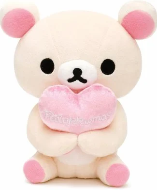 San-X Pulpit Korilakkuma ok. 5,5 x 6,3 x 5,5 cala (140 x 160 x 140 mm) dla dzieci w wieku od 6 lat