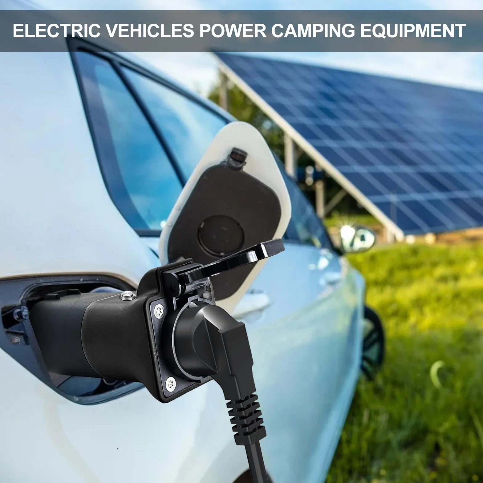 VOBOR Adapter V2L do EV Typ 2 do Schuko 3,5 KW 16A 220V pojazd ładunkowy, kompatybilny z MG4, MG5, MG ZS, woda i kurz (zawiera żelazo)