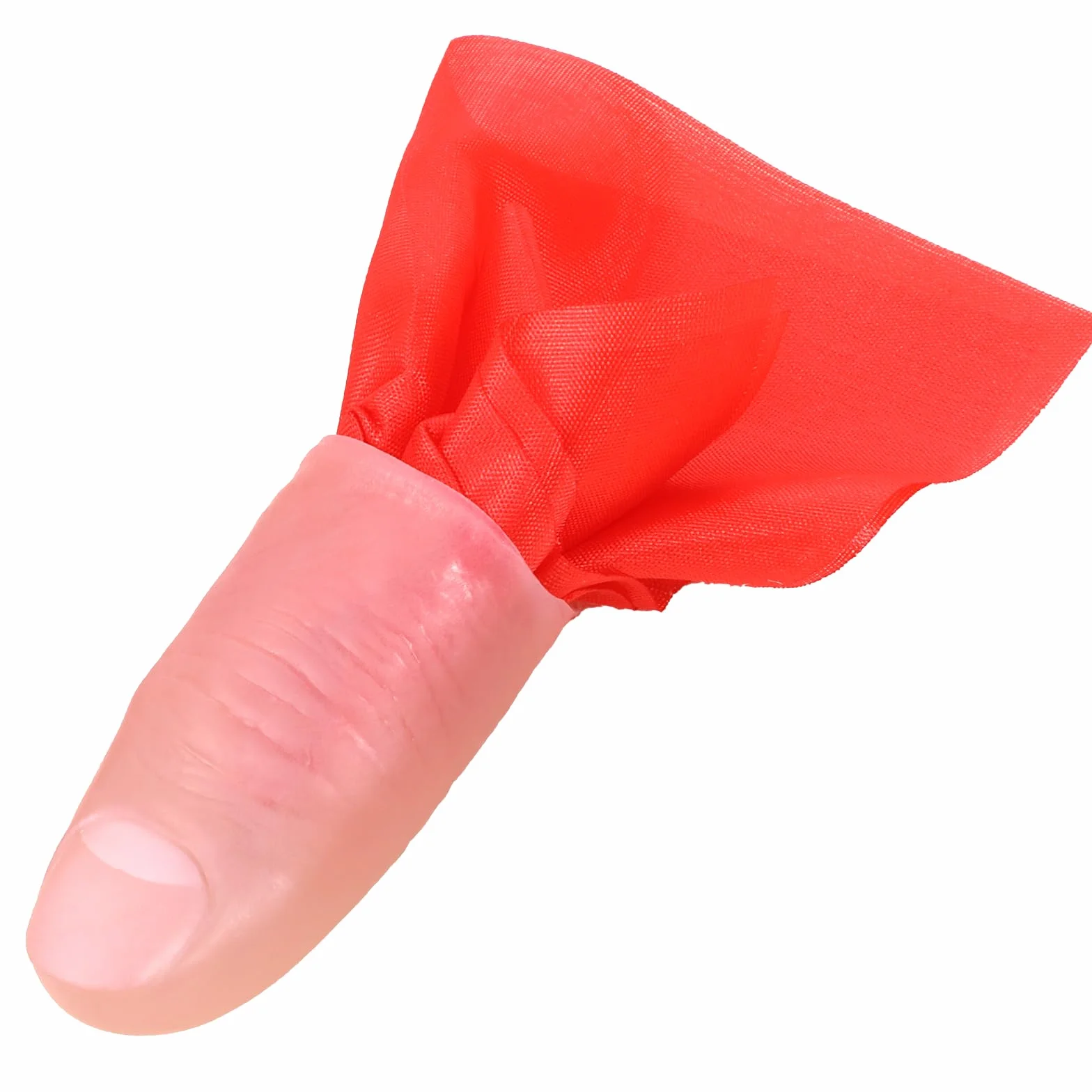 Sztuczne palec kciuk sztuczna końcówka kciuka do magicznych sztuczek, dowcipów, artykuły imprezowe, miękka magiczna sztuczka, kciuk, znikający, magiczny kciuk z szalikiem, do zanikania, wymiany i