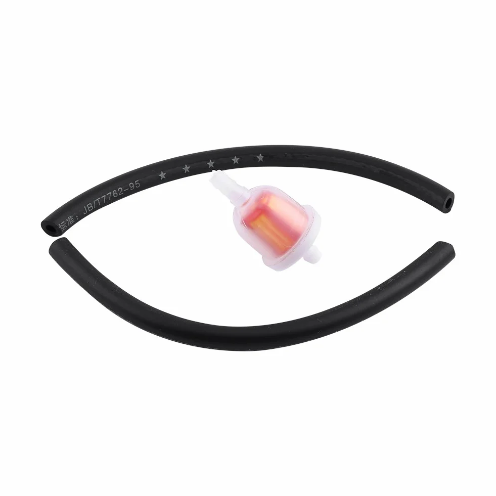 Jadeshay Wąż do benzyny motocyklowej 6 mm filtr paliwa z wężem zaciski 49 cm³ 160 cm³