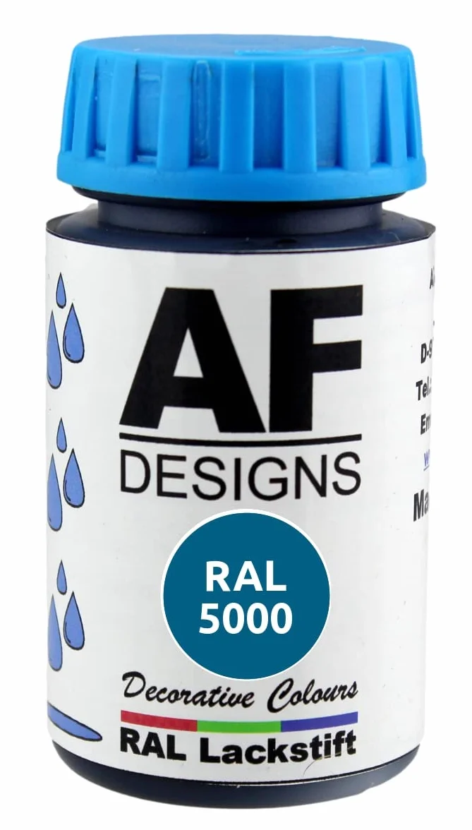 Alex Flittner Designs Pisak do lakieru RAL 5000 fioletowy niebieski błyszczący 50 ml