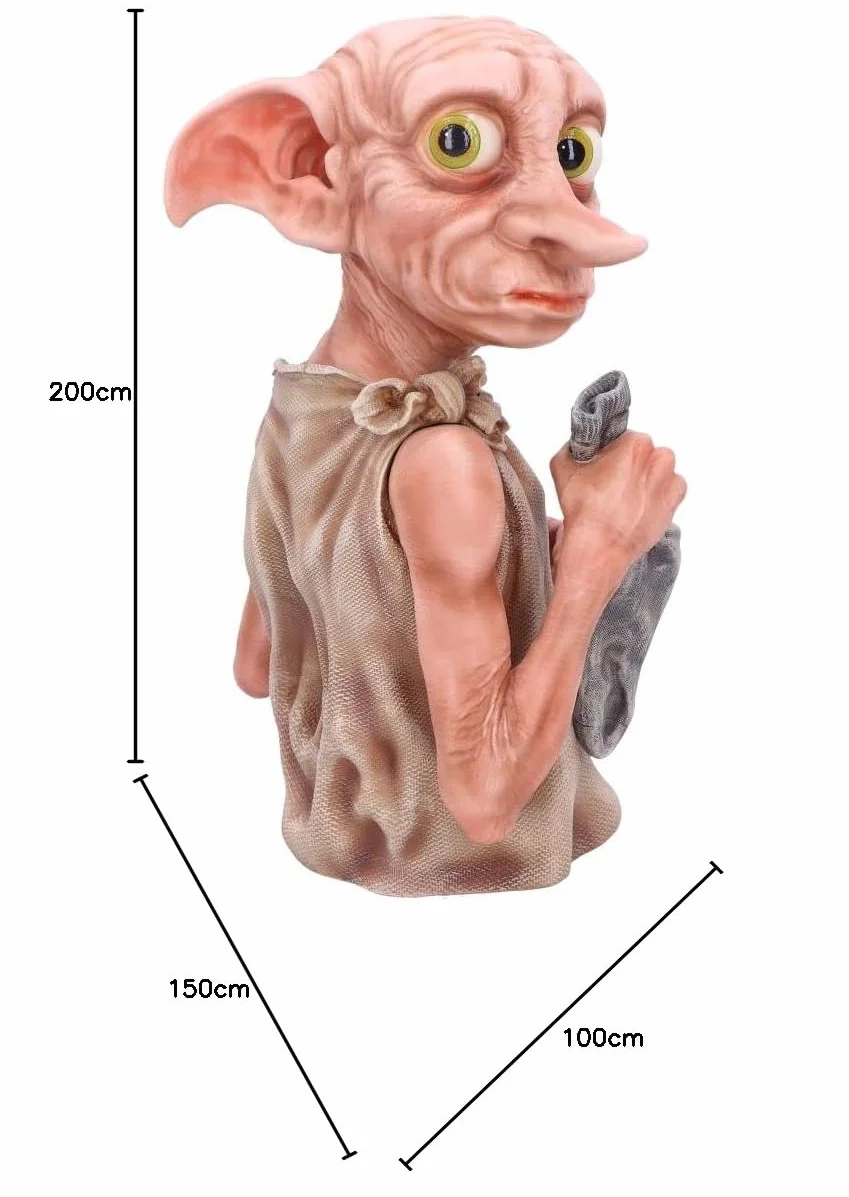 Nemesis Now Oficjalnie licencjonowany biust Harry Potter Dobby, 30 cm, różowy
