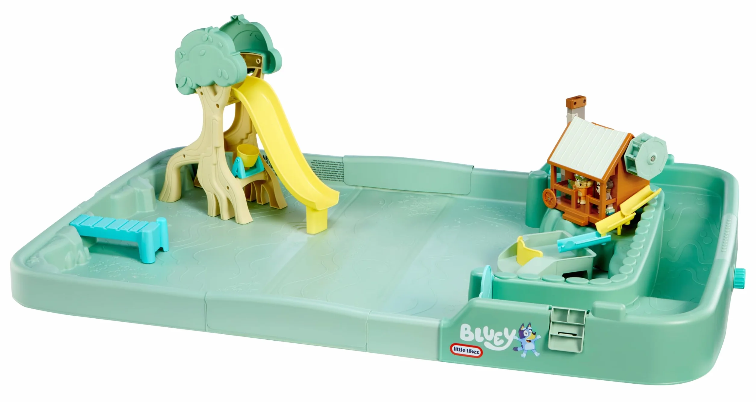 Little Tikes Bluey Bushland Adventure - Zawiera 6 Akcesoriów Inspirowanych Popularnym Serialem Animowanym Bluey. Aktywna Zabawa z Ulubioną Bohaterką Dzieci, dla Chłopców i Dziewczynek w Wieku 2–4 Lat