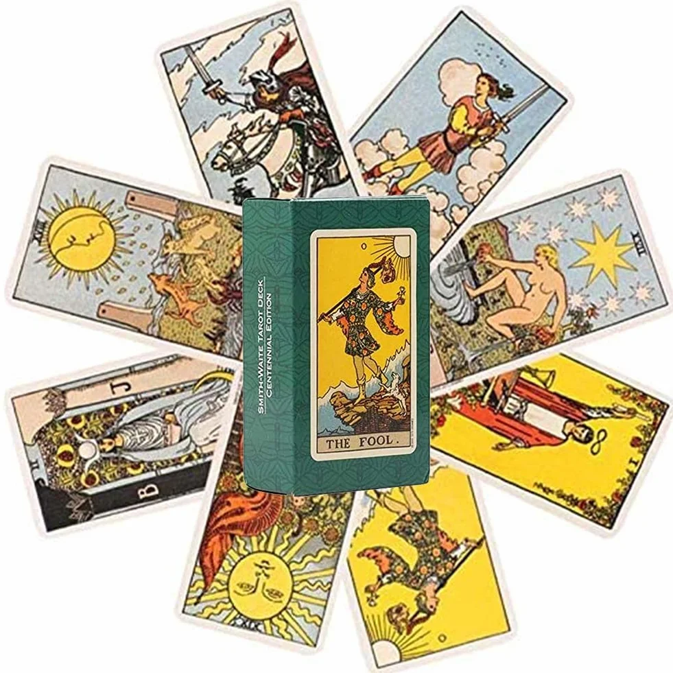Tarot Klasyczny tarot Smith Waite, odpowiedni dla początkujących i doświadczonych graczy