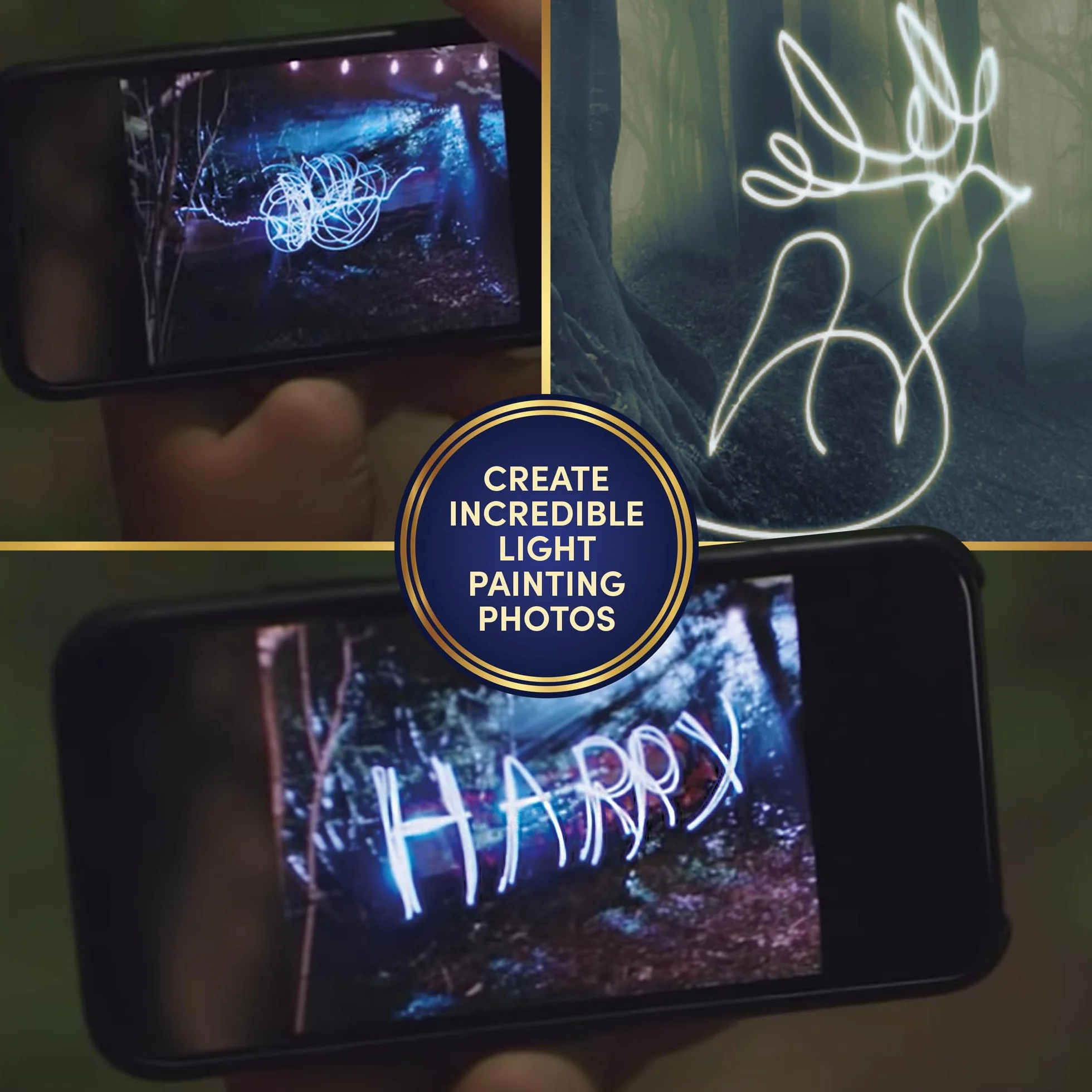 WOW! STUFF Hermiona Granger Deluxe ładowalna różdżka do malowania światłem z wielokolorową końcówką LED