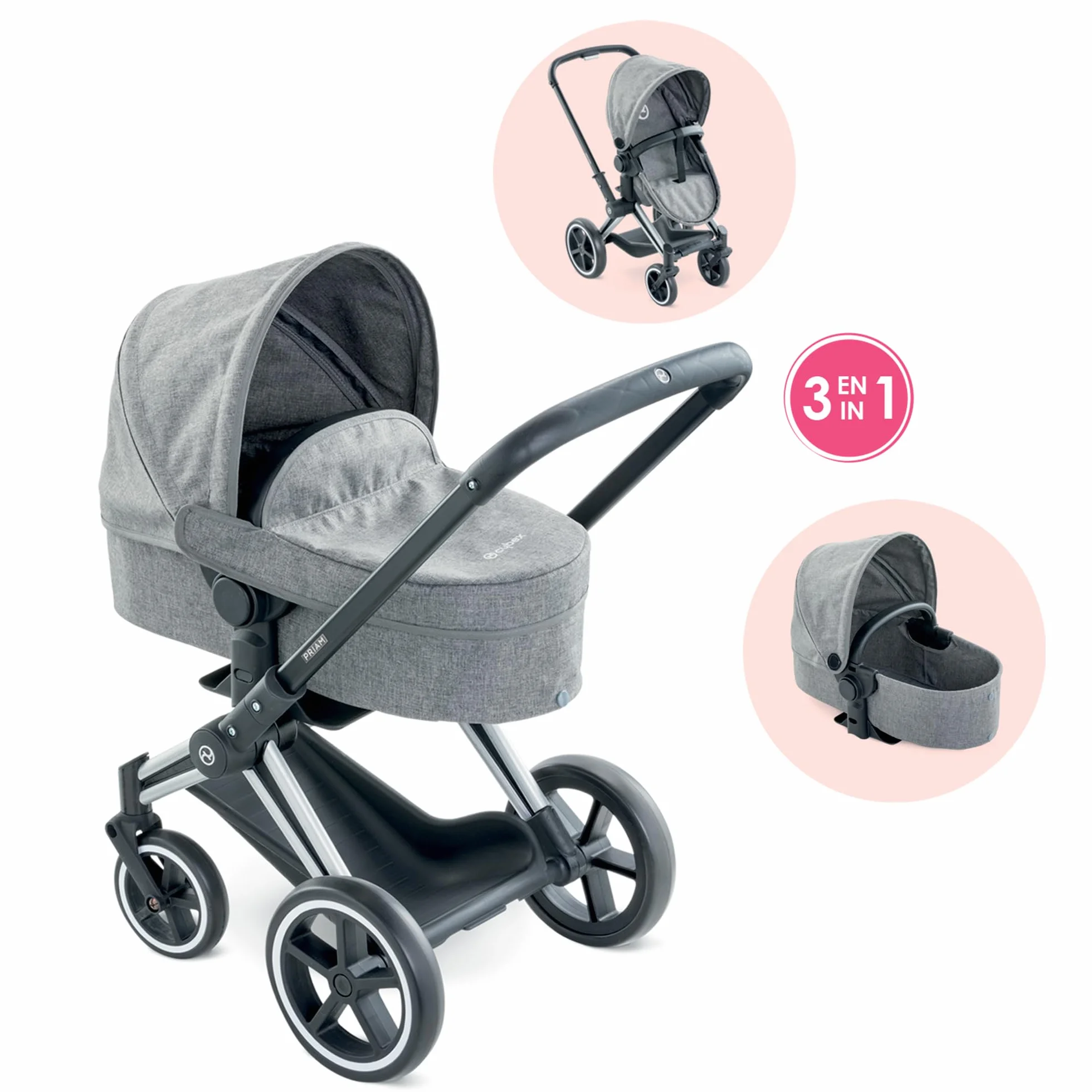 Corolle 9000140770 Mon Grand Poupon Cybex wózek dla lalek 36-42 cm