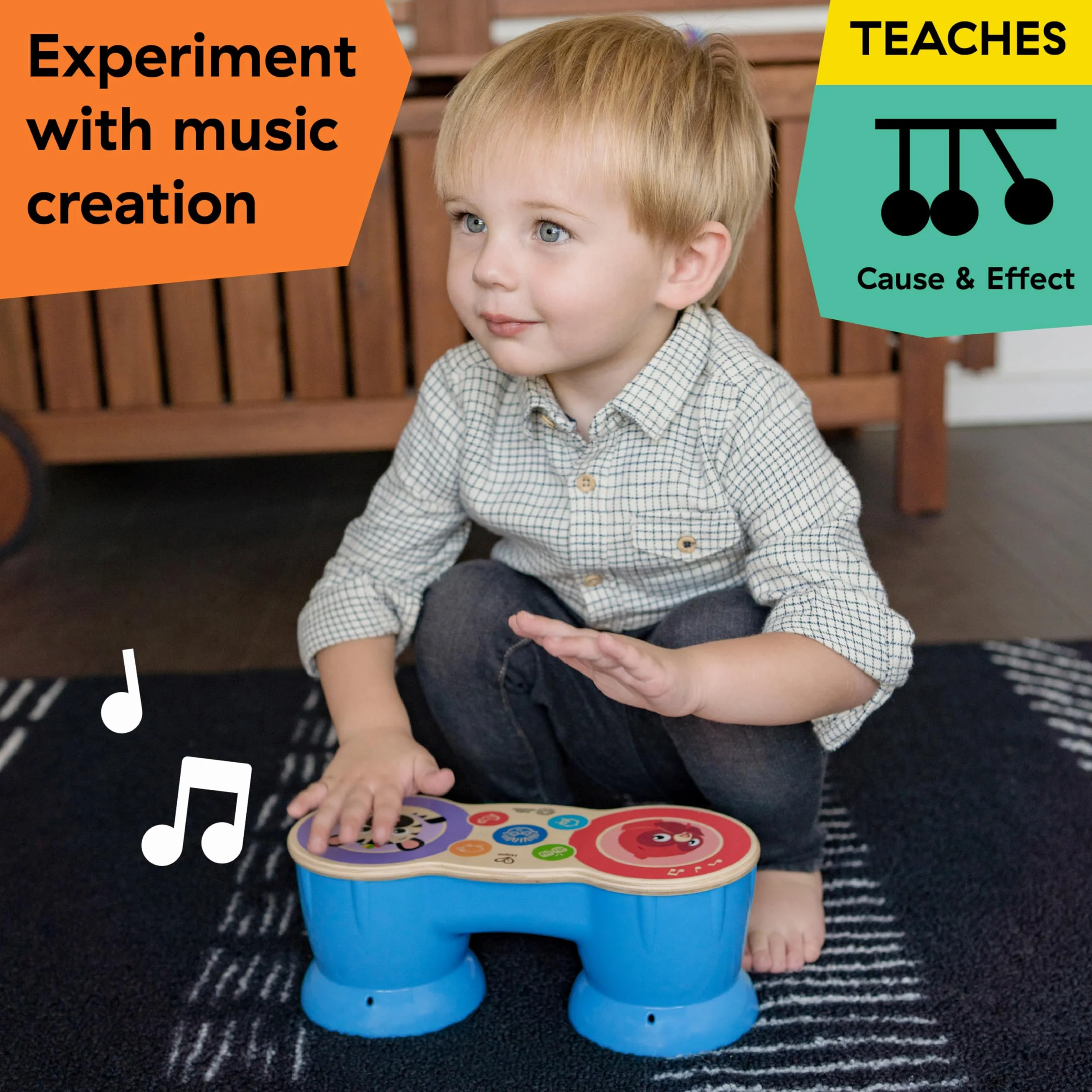 Baby Einstein 12610 Zabawka Muzyczna, Wielokolorowy, 6-36 Miesięcy