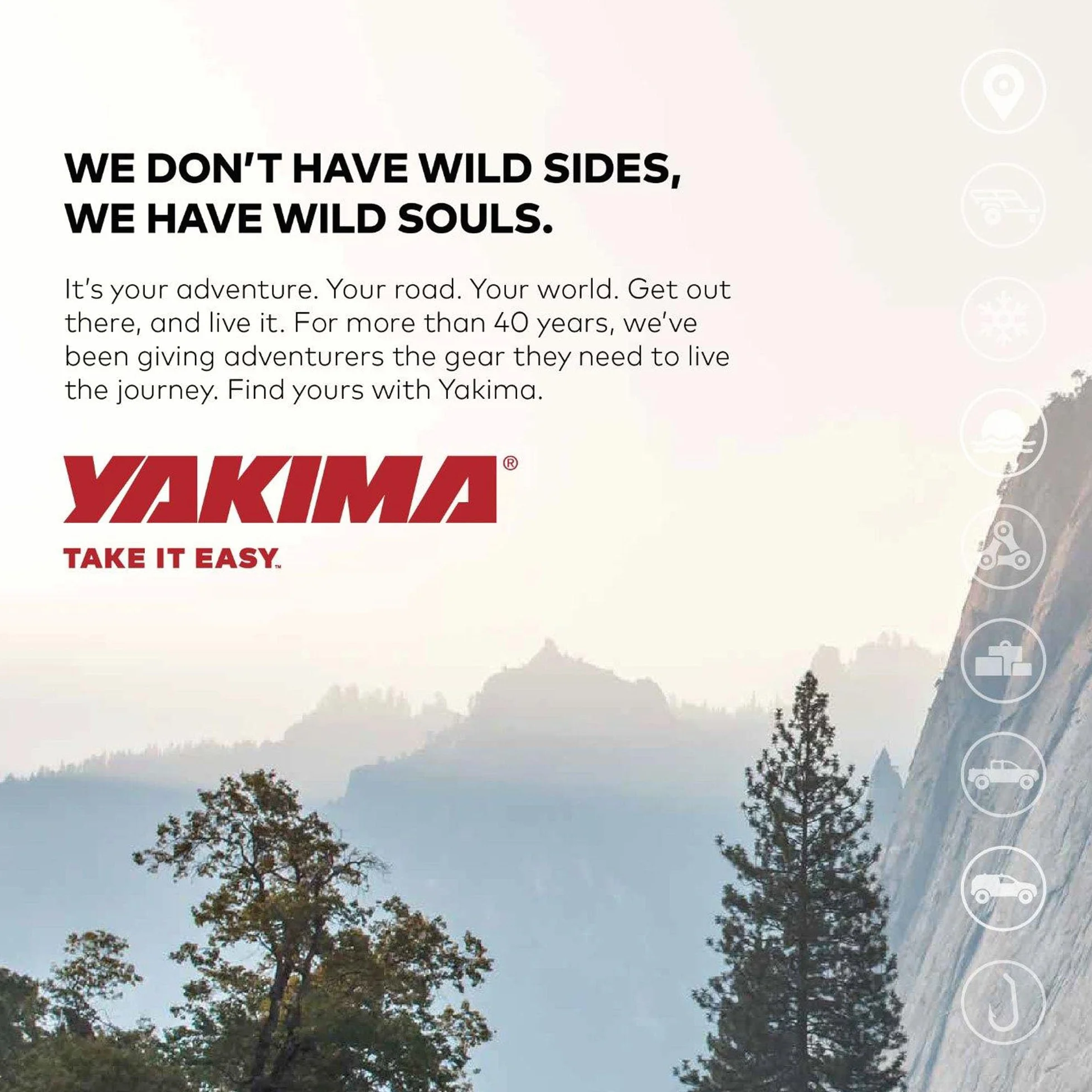 YAKIMA - Bagażnik rowerowy montowany na haku TubeTop