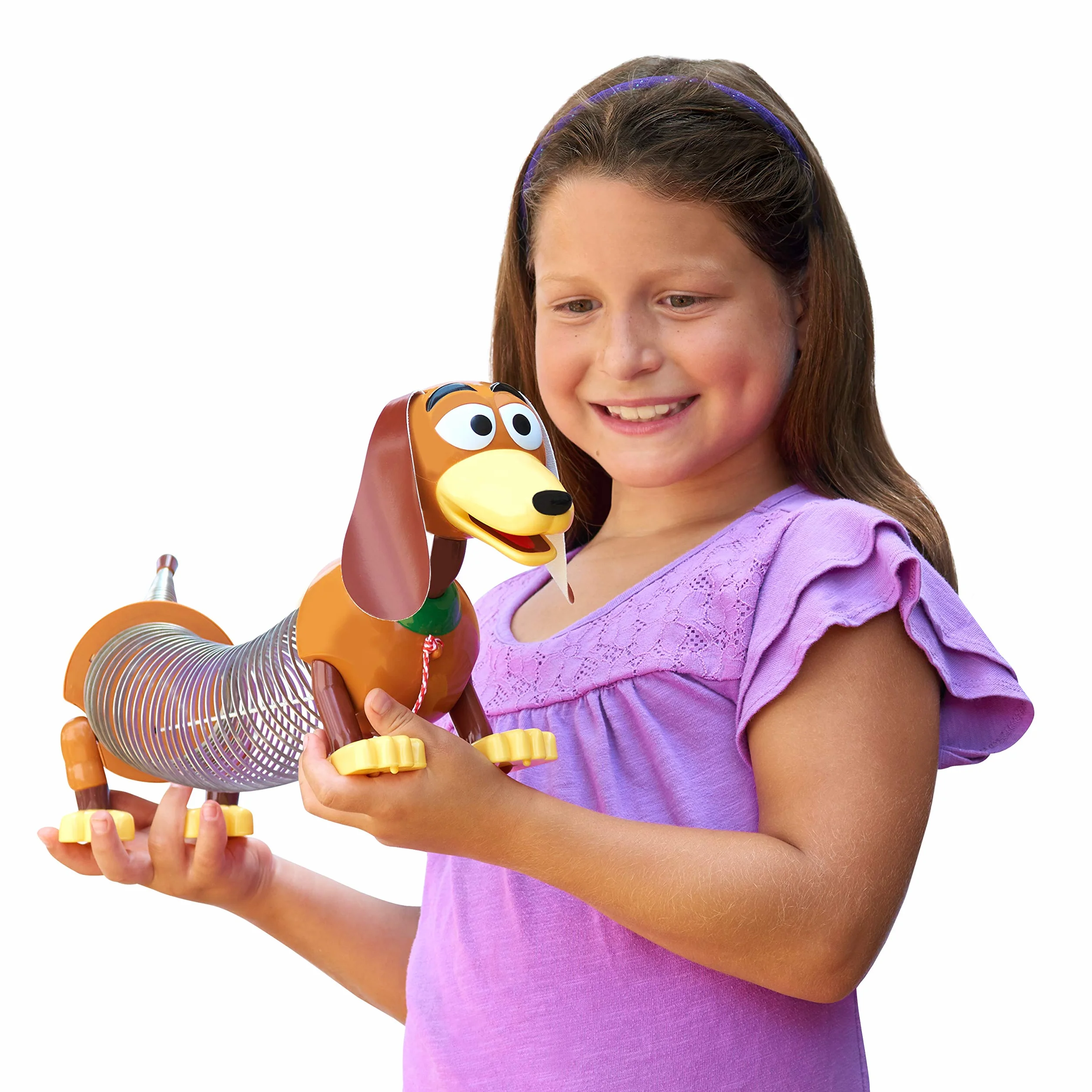 Disney•Pixar's Toy Story Slinky Dog Pull Toy, Walking Spring Toy for Boys and Girls