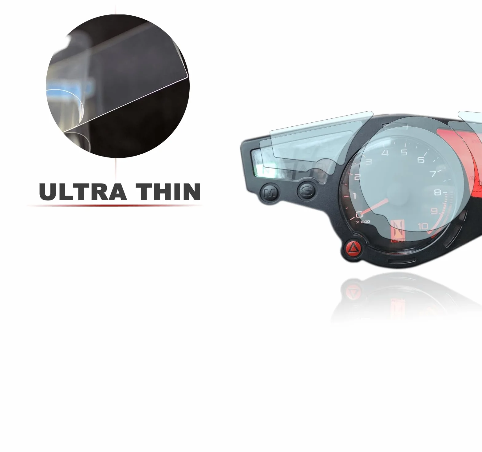 Folia ochronna na wyświetlacz tachografu Husqvarna Nuda 900 R Ultra Clear Anti Glare