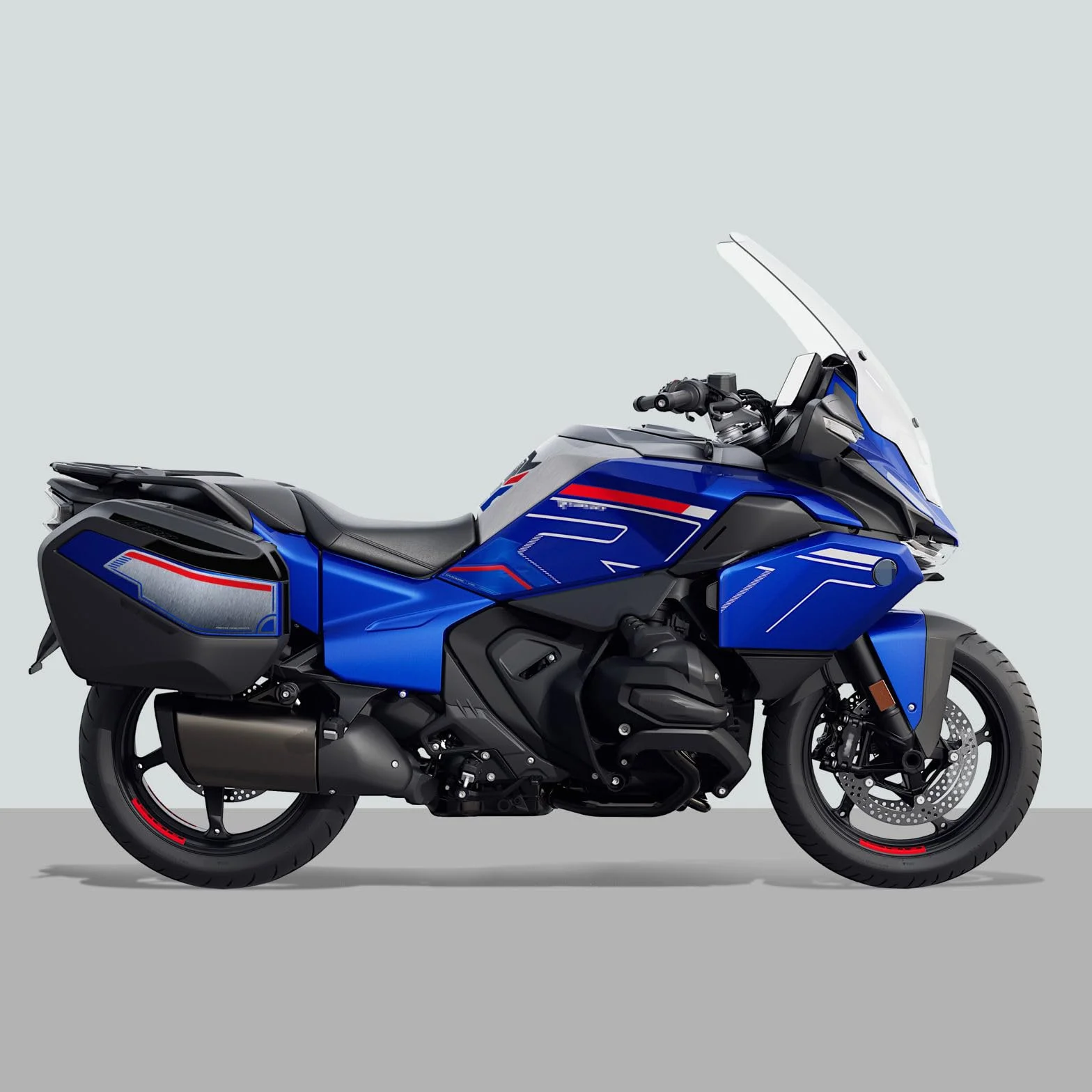 Naklejki Moto Resin Bike Kit kompatybilne z BMW R 1300 RT 2025-2026 Impulse 3D chroniące przed uderzeniami