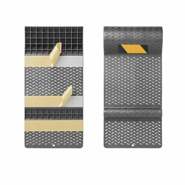 Ogranicznik Do Garażu Stoper Najazd Asystent Parkowania Odbojnik Klin 25 x 52,5 x 5,2 cm