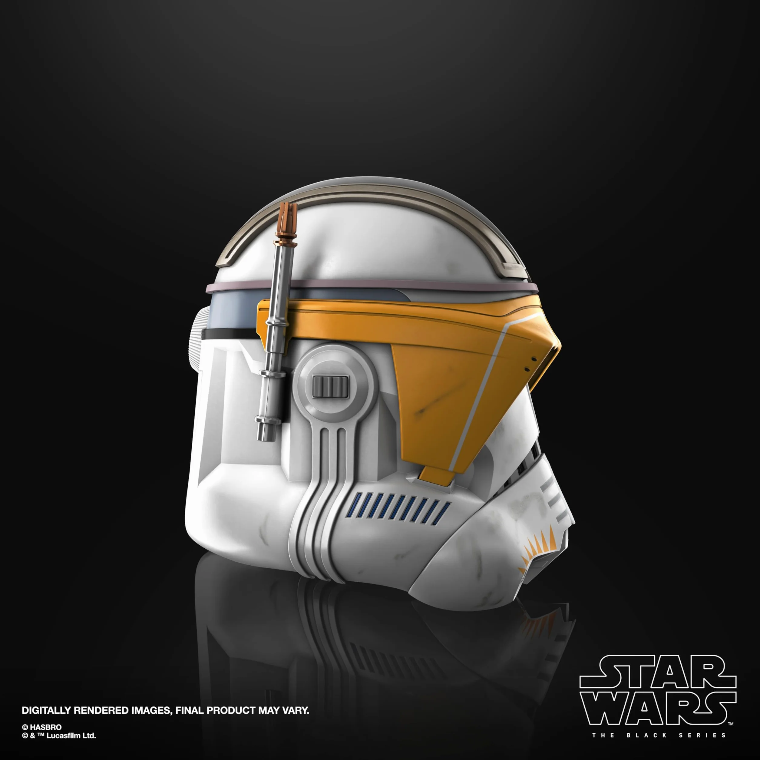 Wysokiej jakości hełm elektroniczny klona-komandora Cody'ego z kolekcji Star Wars The Black Series, zabawka tematyczna dla dorosłych z filmu Gwiezdne wojny: Zemsta Sithów, wiek: od 14 lat