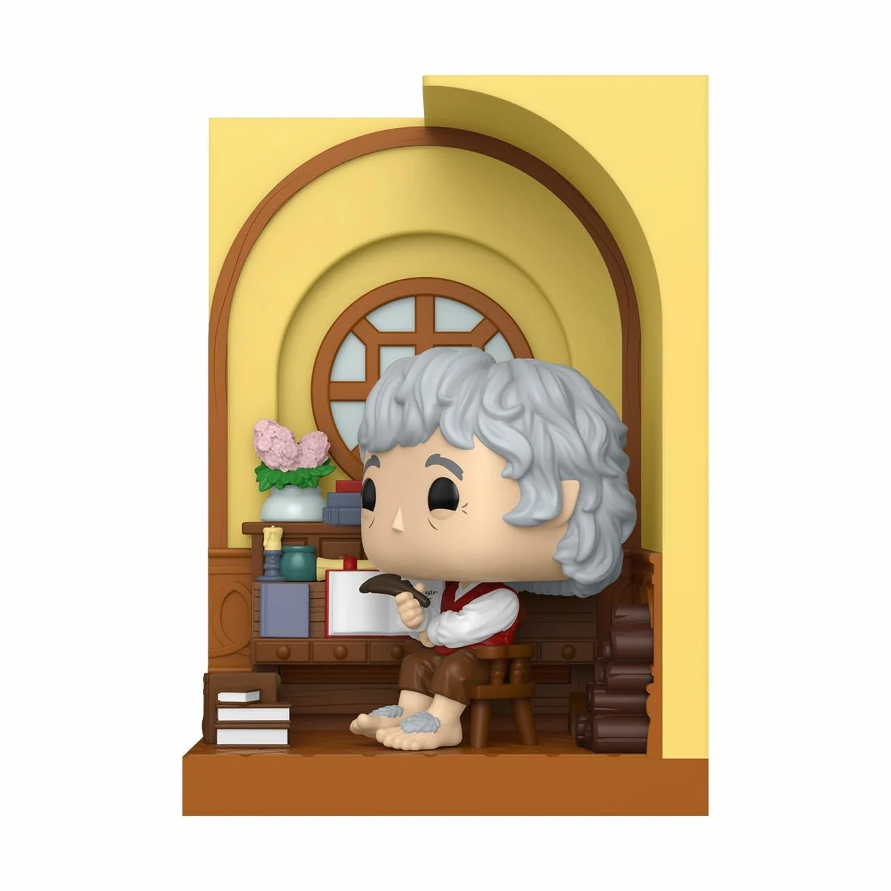 Funko POP! Nooks: Lord of the Rings - Bilbo​ Baggins - Figurka kolekcjonerska winylowa - pomysł na prezent - Oficjalny produkt - Zabawki dla dzieci i dorosłych - Model figurek kolekcjonerskich