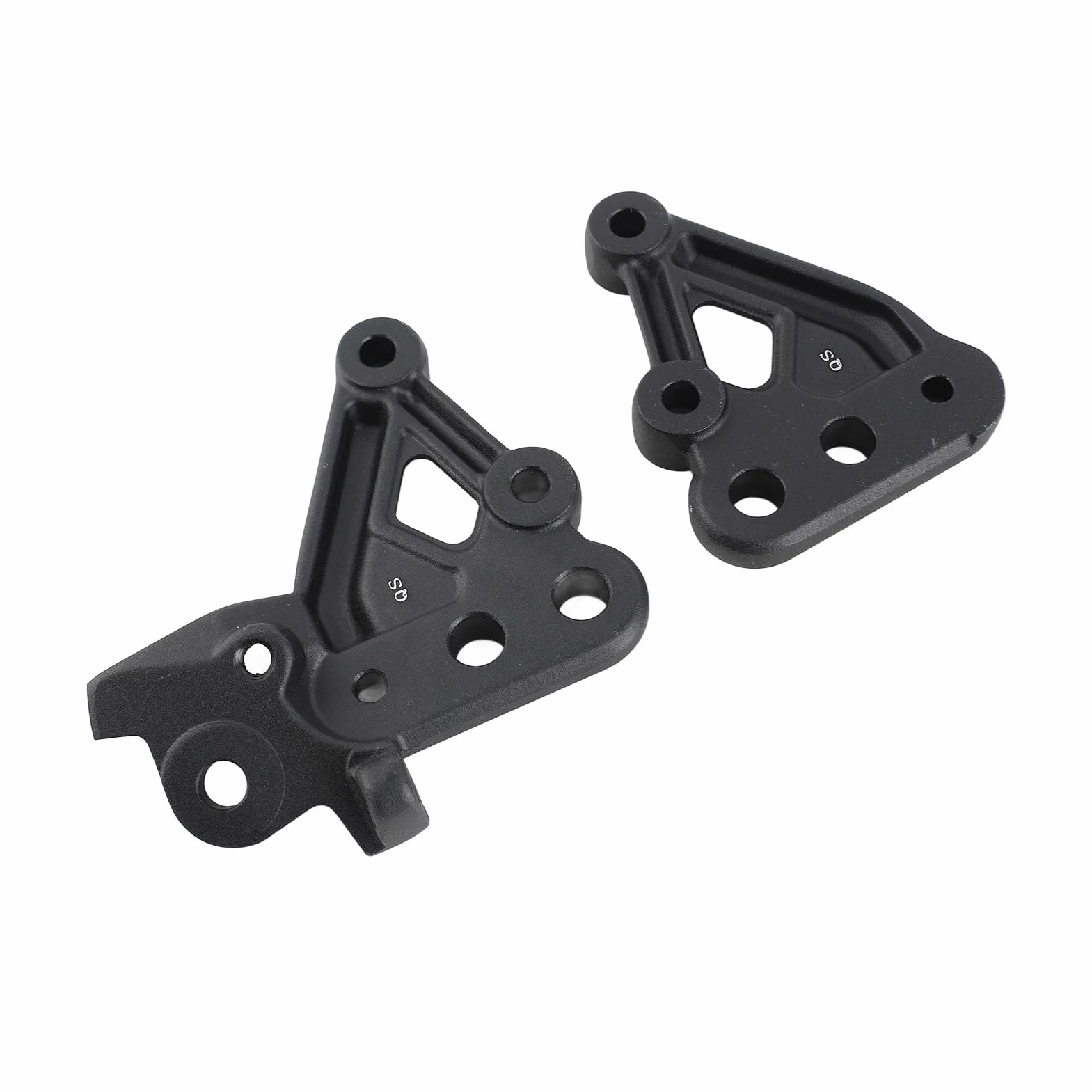 Generic Uchwyt na Podnóżki Obrabiany CNC dla Talaria Sting X3 MX3 MX4 Czarny dla Entuzjastów Motorów Terenowych