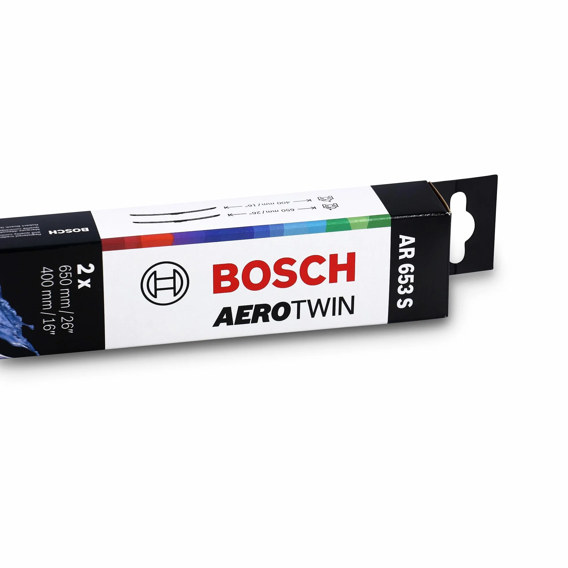 Bosch 3 397 118 911 Pióro Wycieraczki, Czarny, 650 mm/400 mm