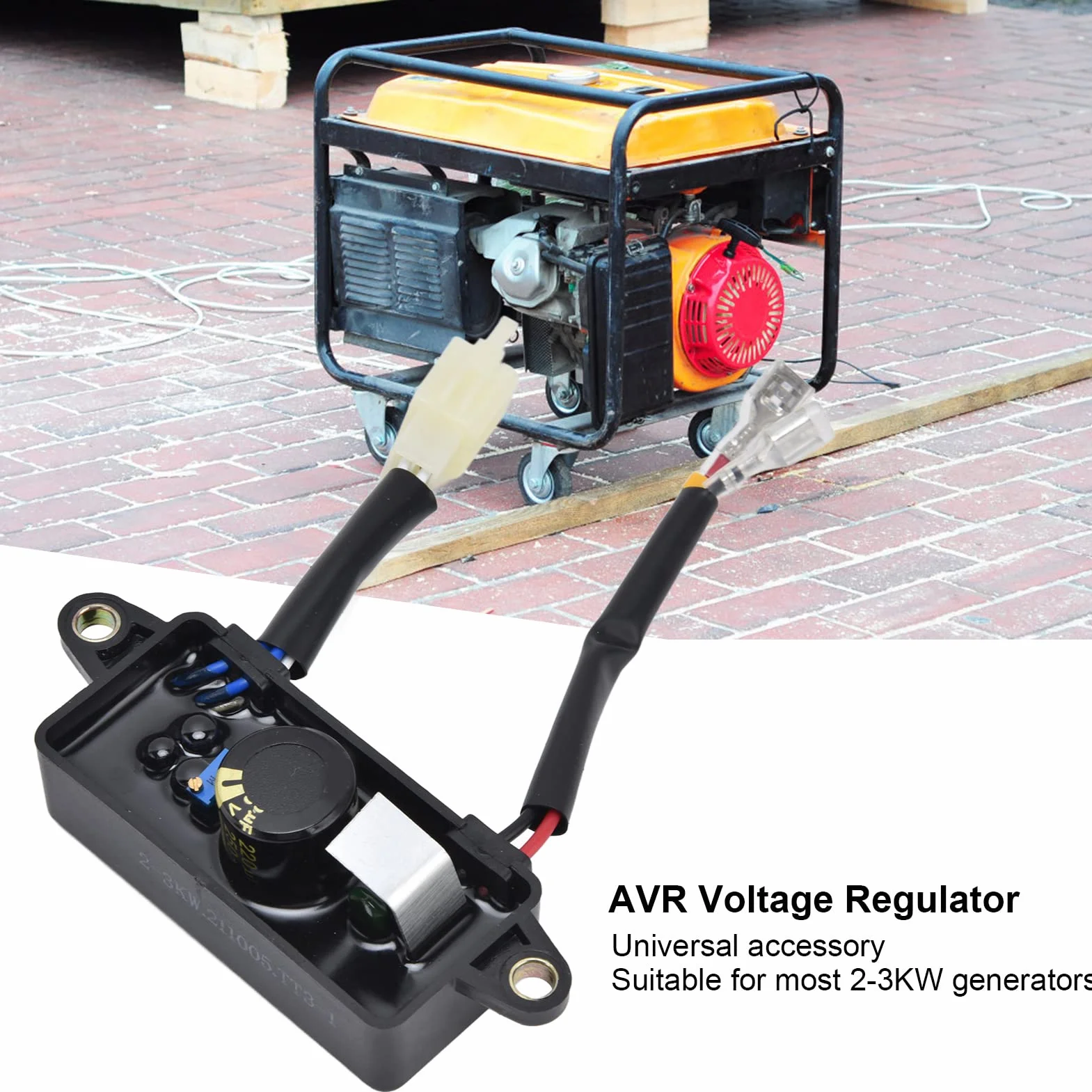 Automatyczny Regulator Napięcia AVR 2‑3kW do Pompy Wodnej 168F