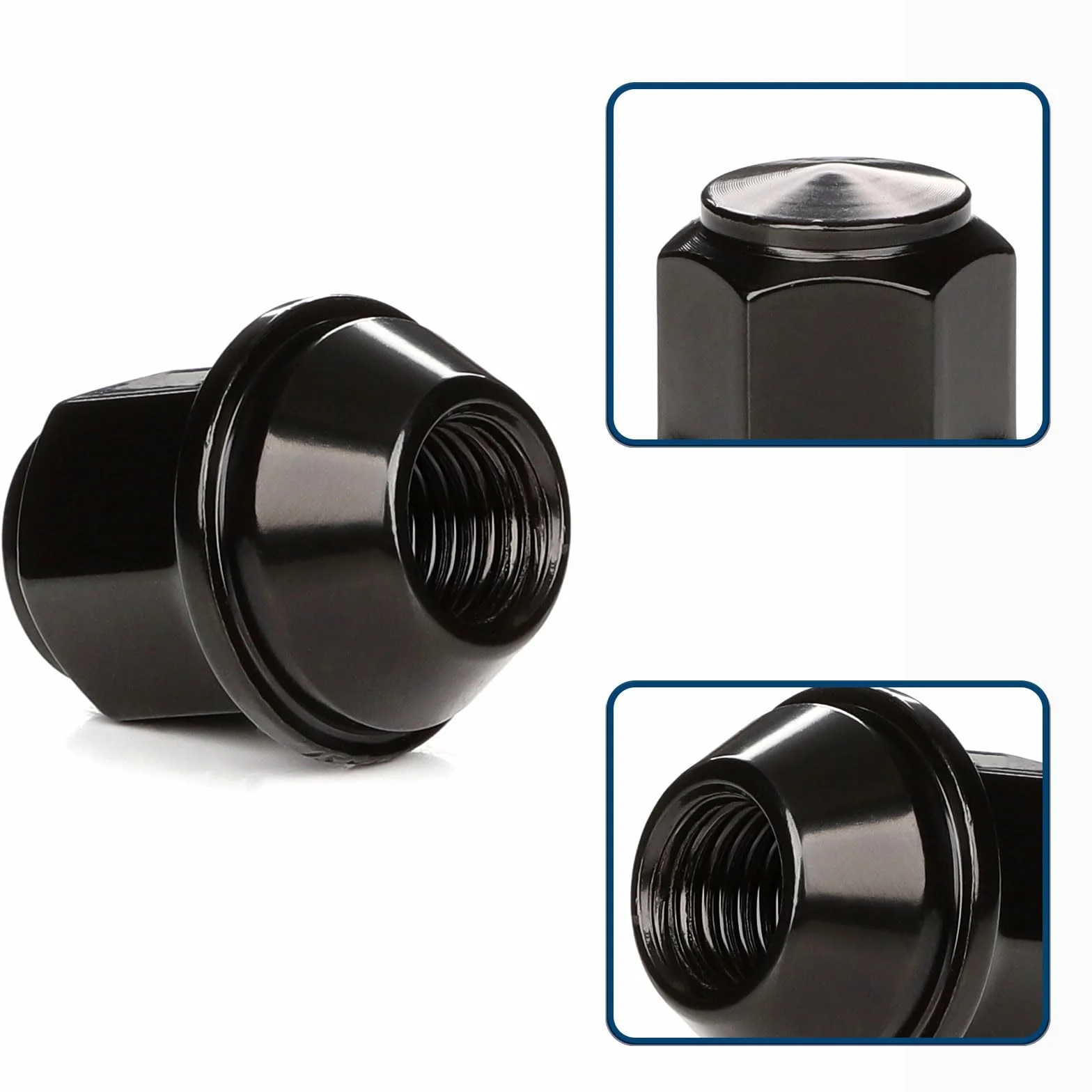 GAsuppply 20 x nakrętek kół, oryginalne OEM, koła I, M12 x 1,5 x 31,5 i stożek D = 26 mm