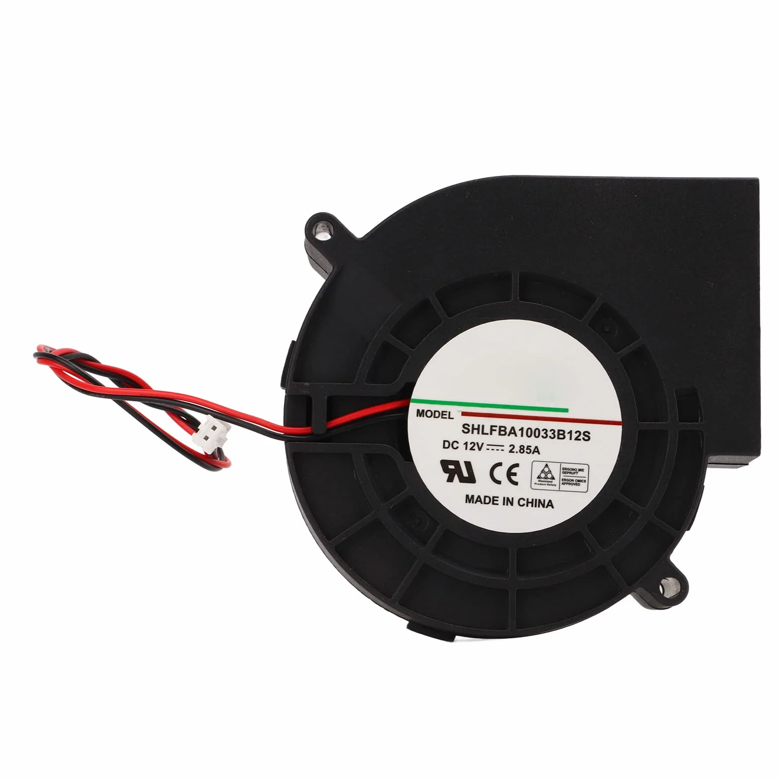 Bezszczotkowy Wentylator Odśrodkowy DC 12V 2,85A 5400 Obr./min Chłodzący