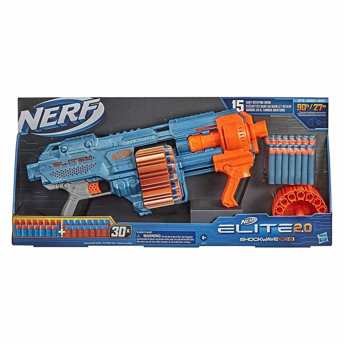 Nerf E9527Eu4 Elite 2.0 Shockwave E9527 ,Standardowe ,Standard