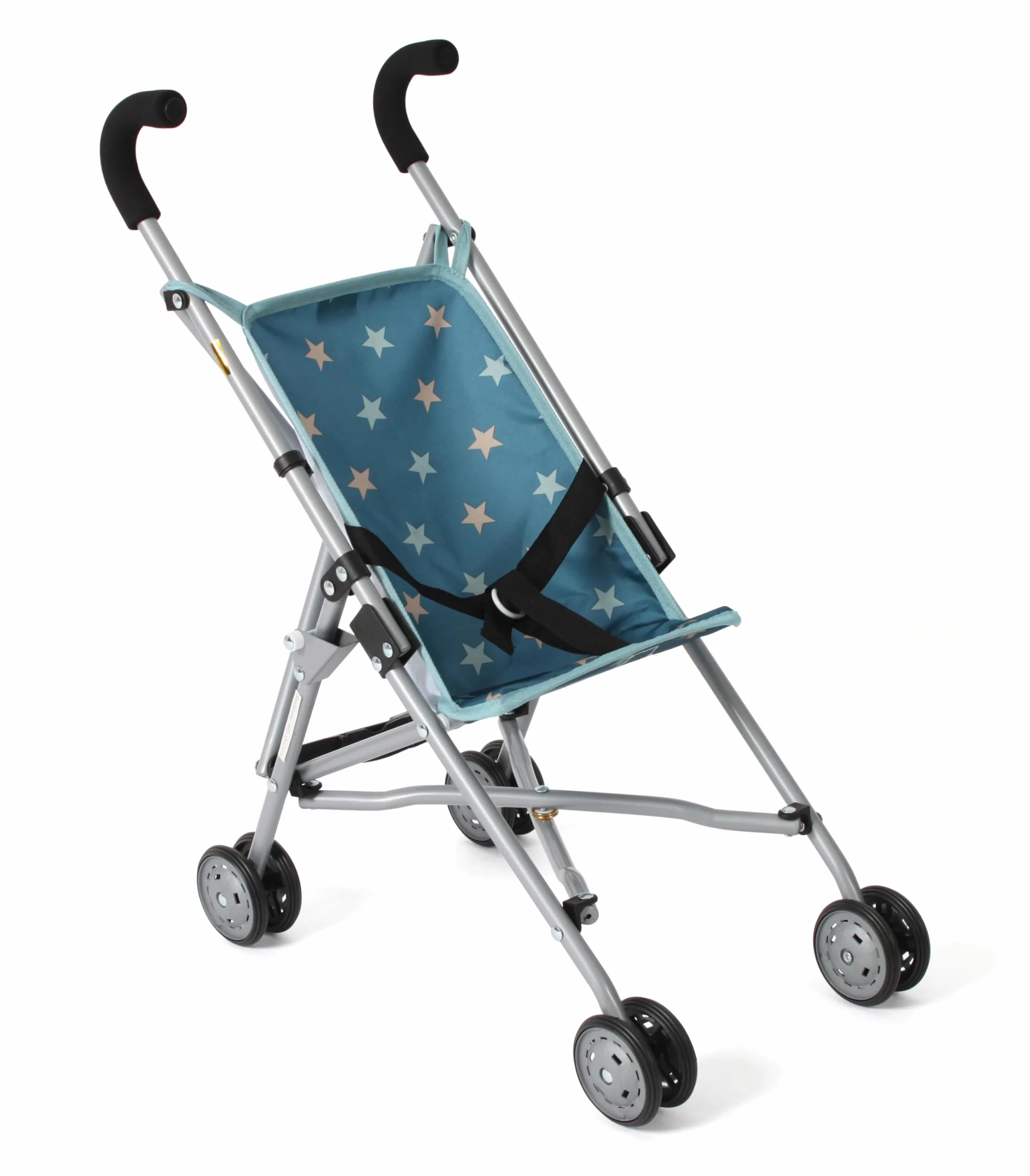 Bayer Chic 2000 - Buggy dla lalek Roma, wózek dla lalek, mini buggy, gwiazdka turkusowa