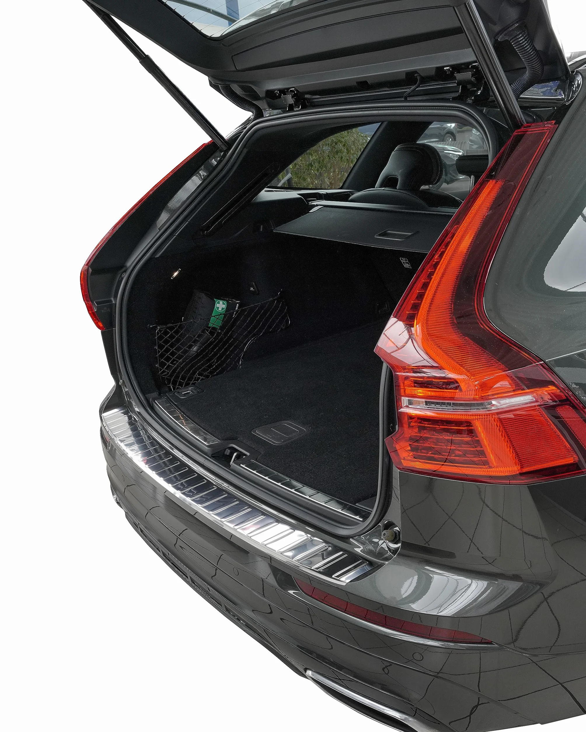 Os?ona progu baga?nika, stal nierdzewna, chrom, kompatybilna z Volvo XC60 II, rok produkcji od 2017, jako?? premium RECAMBO