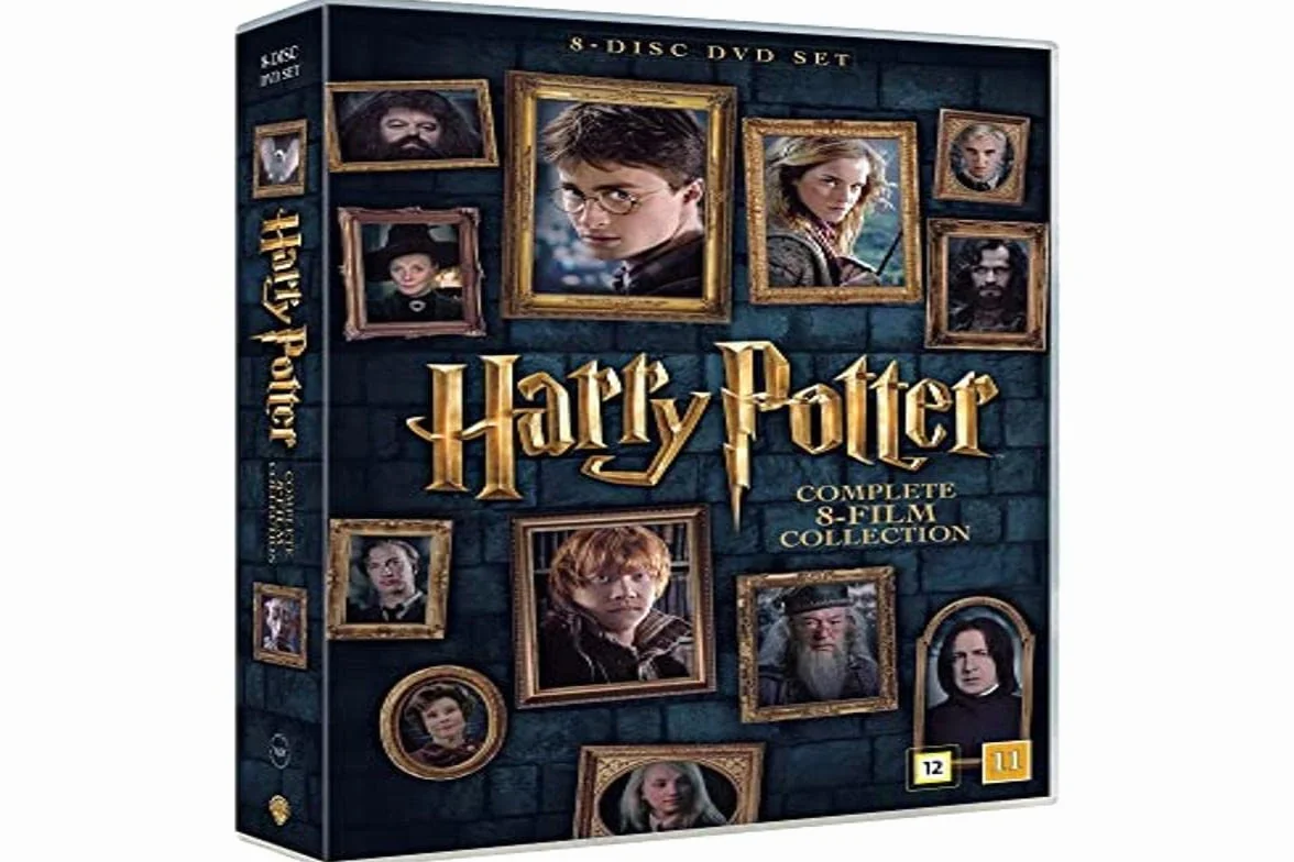 WARNER BROS Harry Potter: Kompletna kolekcja 8 filmów (8 płyt) - DVD