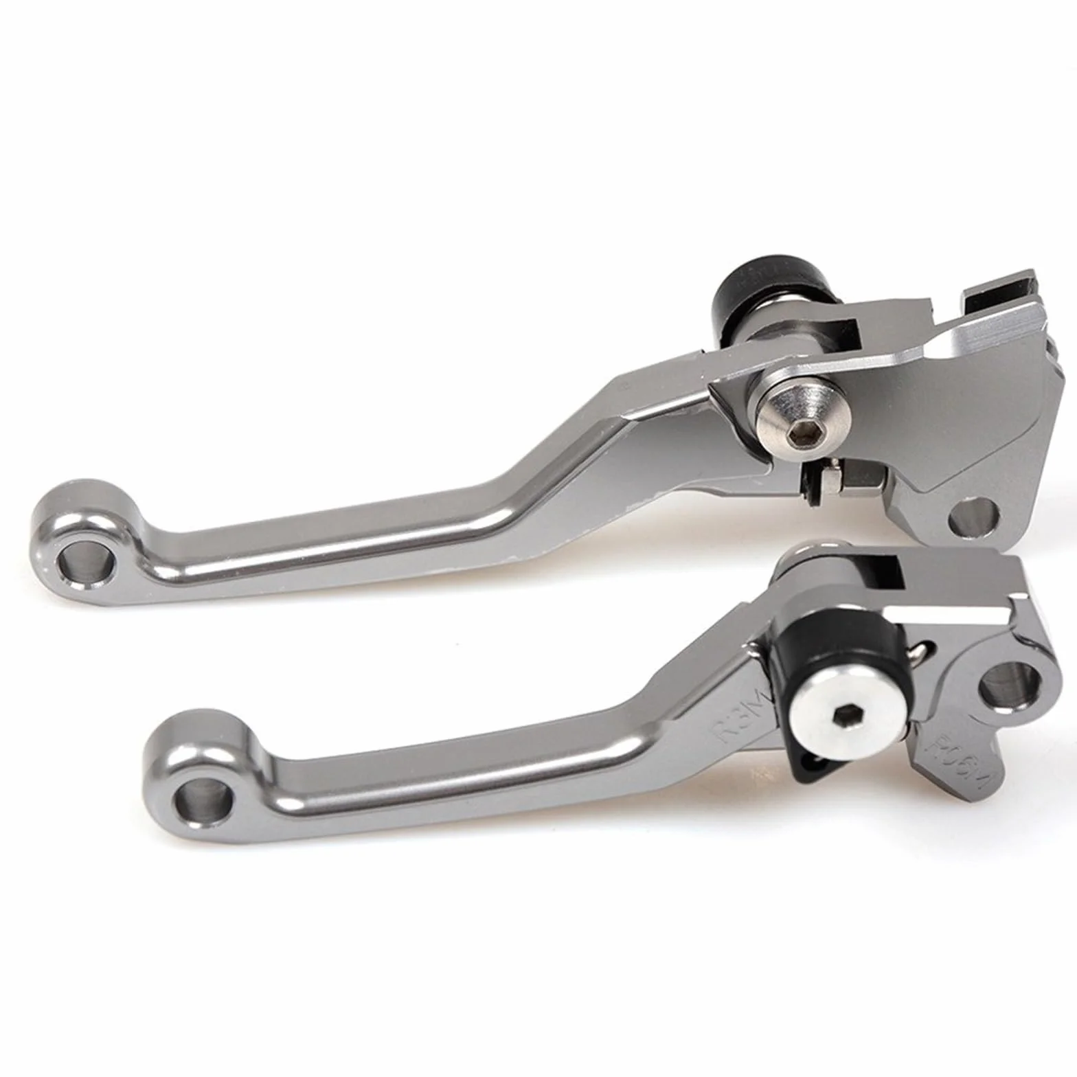 dźwignia sprzęgła hamulca Pasuje do Suzuki DRZ400S DRZ400SM DRZ400 2000-2017 DRZ 400 S Enduro Supermotard Dirt Bike CNC Pivot Clutch Brake Levers Dźwignie hamulca motocykla(Gray)