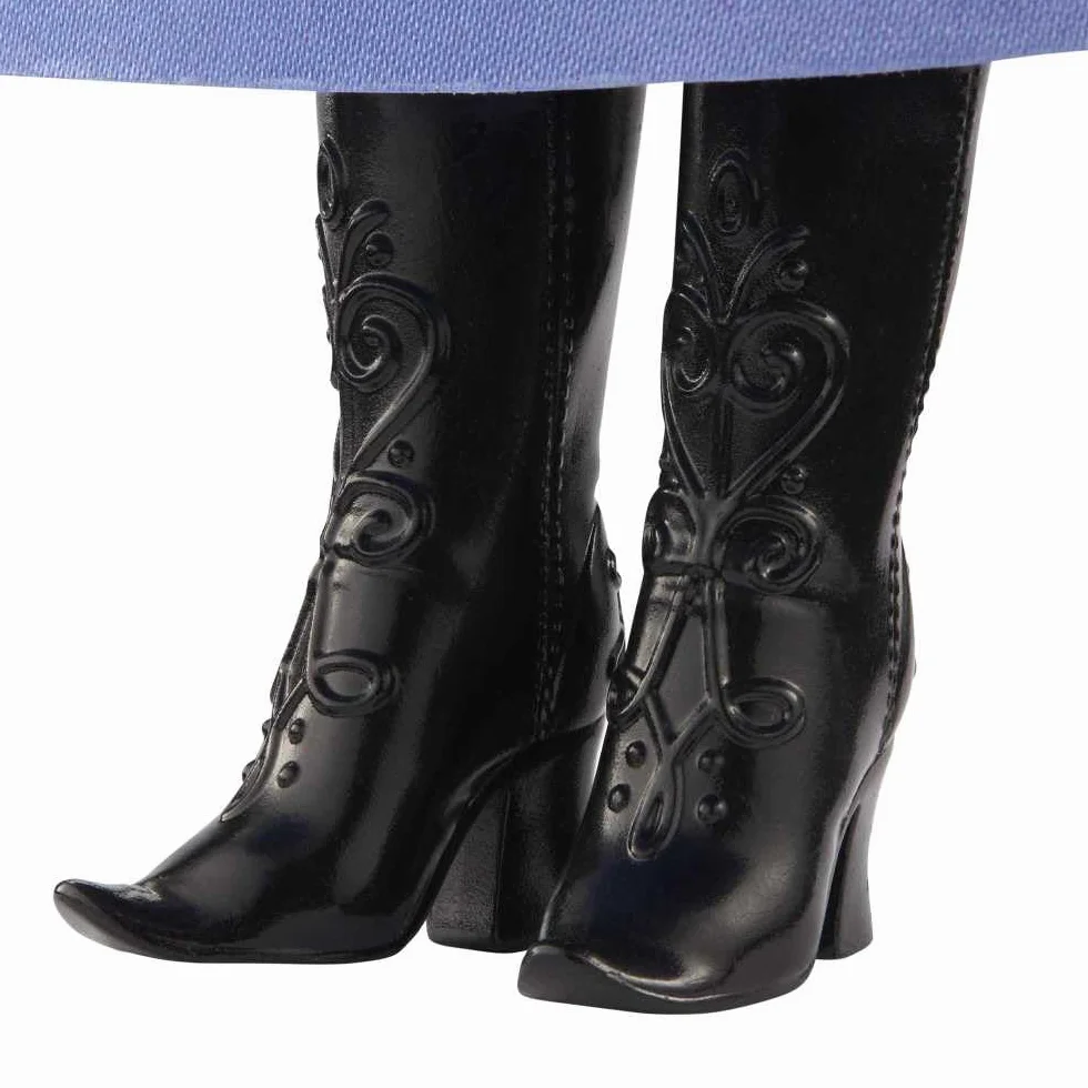 Mattel Disney Frozen Kraina Lodu Anna Lalka w ubranku, inspirowana filmem Disneya „Kraina Lodu”, prezent dla dzieci HLW49