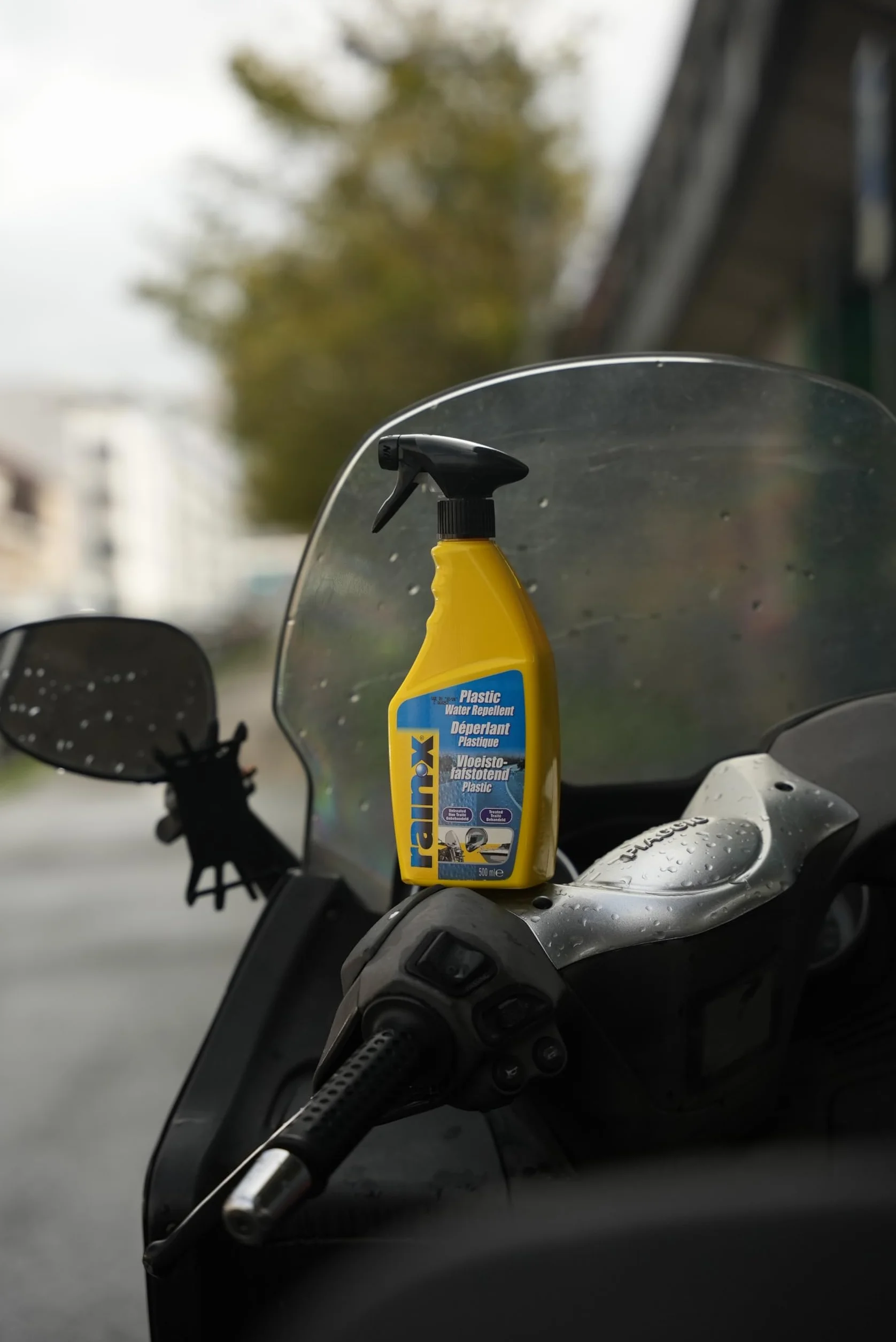 Rain-X Środek czyszczący z tworzywa sztucznego - hydrofobowa obróbka powierzchni z tworzyw sztucznych, szyb samochodowych, wizjerów, ocieplaczy łodzi - 500 ML