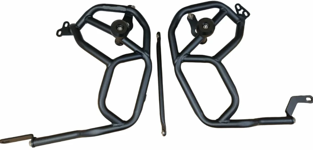 Crash Guard z suwakiem czarny do Royal Enfield New Himalayan 450