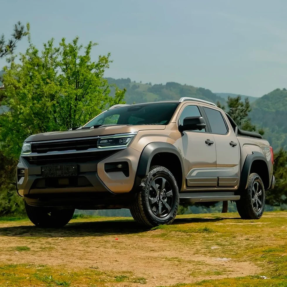 Poszerzenia błotników do VW Amarok od 2022 4-częściowy z ABE