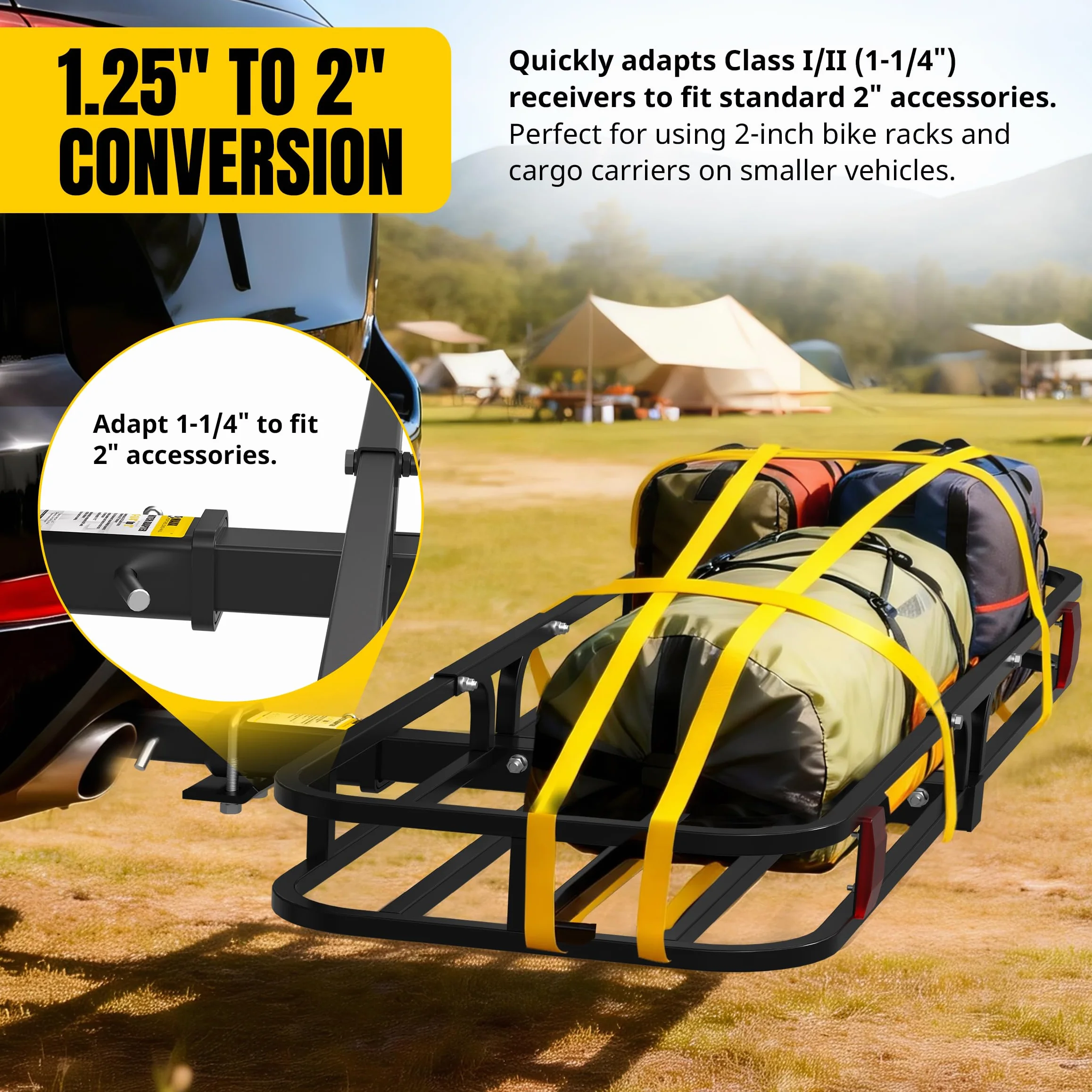 MaxxHaul 70032 Adapter zaczepu 1-1/10.2 cm do 5.1 cm
