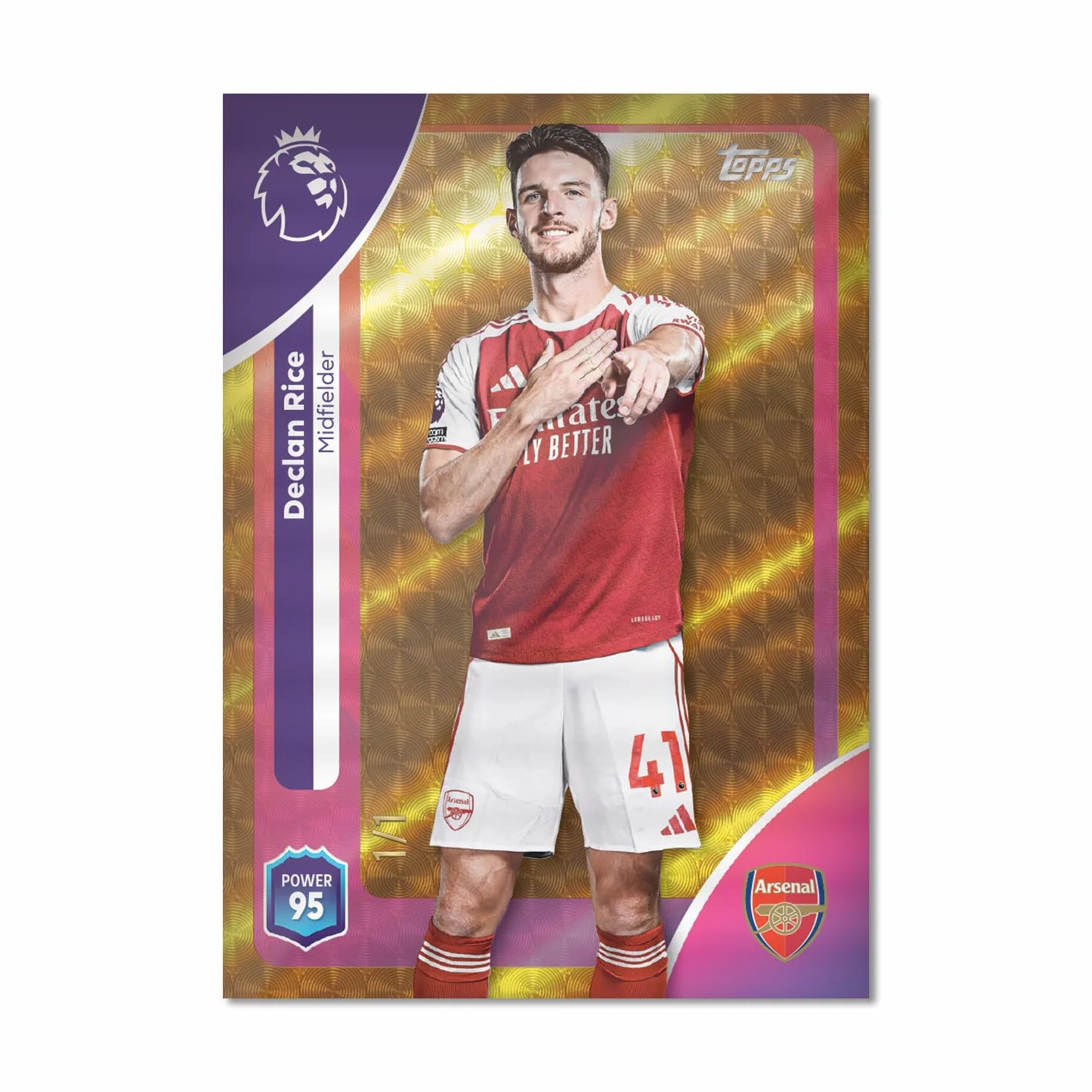 Topps Premier League 2026 - edycja debiutancka - Super Tin #3. Zawiera 50 kart Plus 3 karty LE Hall of Fame