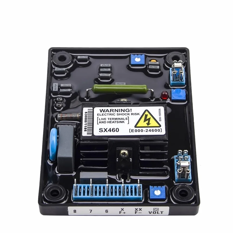 Automatyczny AVR SX460 AVR Generator automatyczny regulator napięcia stabilizator obwodu moc części generatora elektrycznego 100KW