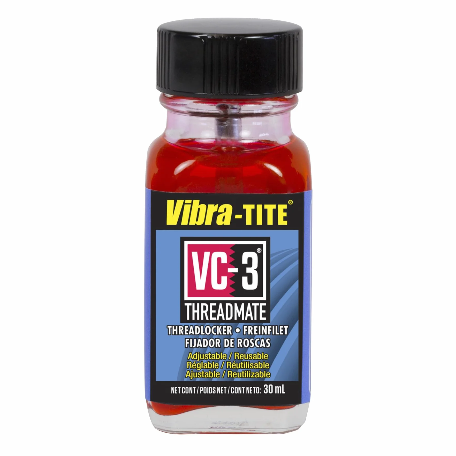 Vibra-tite VC-3 Threadmate, 30 mm, czerwony, 1