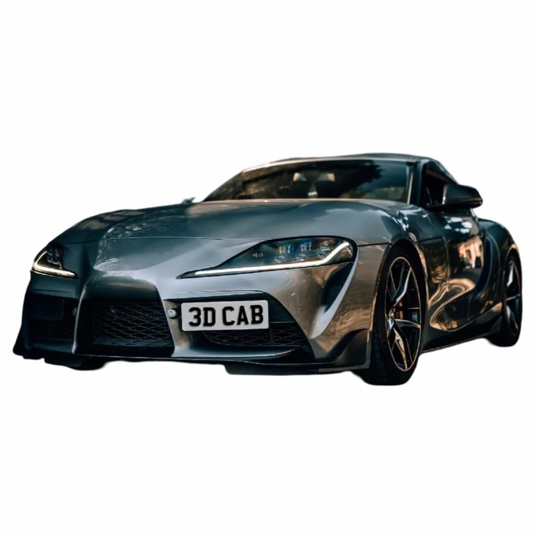 Mocowanie tablicy rejestracyjnej do przedniego haka holowniczego GR Supra A90 MK5/V