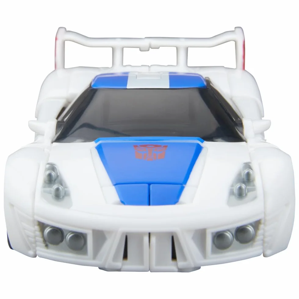 Smokescreen z kolekcji Transformers: Age of the Primes, 13-centymetrowa przekształcająca się figurka klasy Deluxe, zabawkowe roboty dla dzieci w wieku od 8 lat