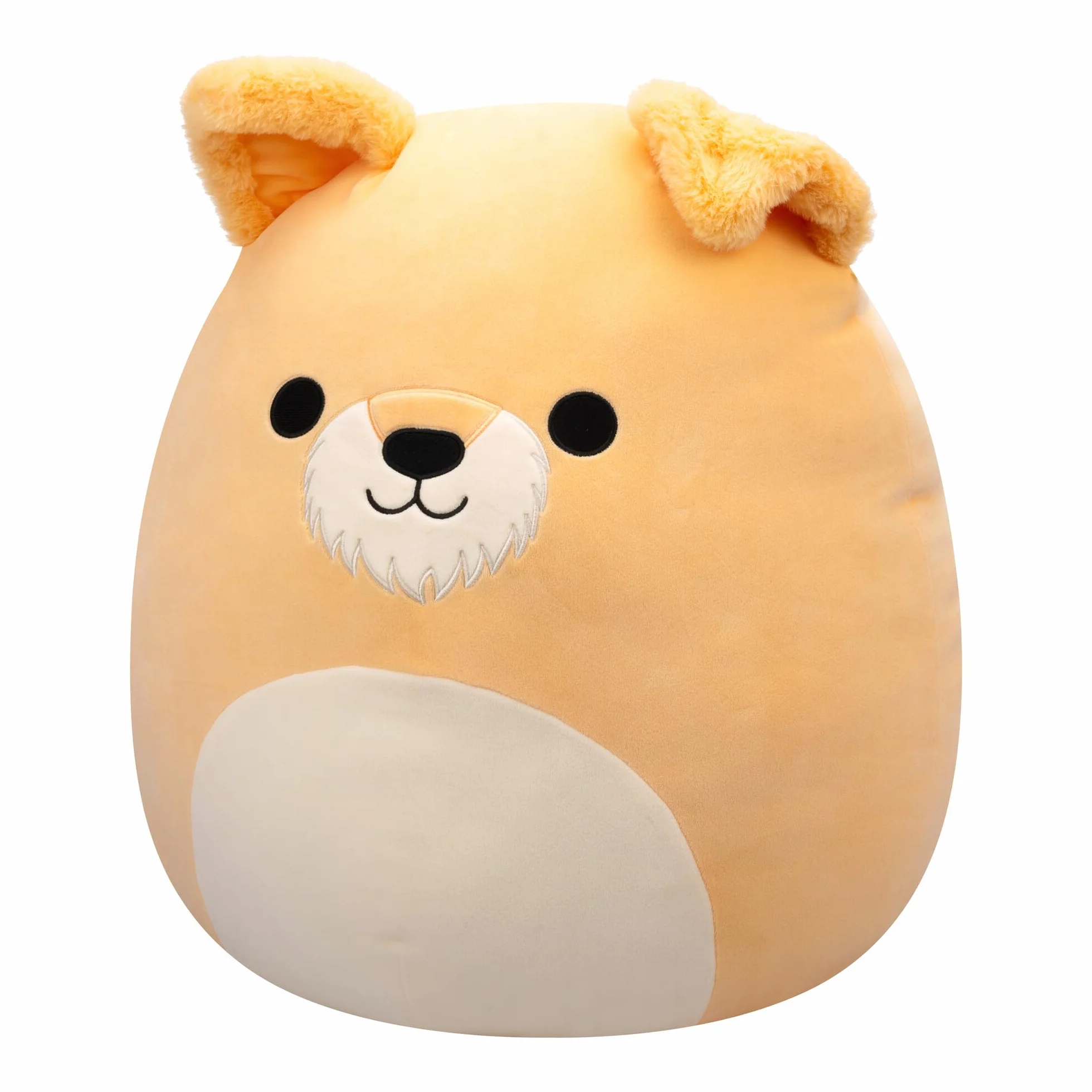 Squishmallows SQCR06653 Cooper The Tan Dog 50 cm, oficjalny plusz, super miękka przytulanka