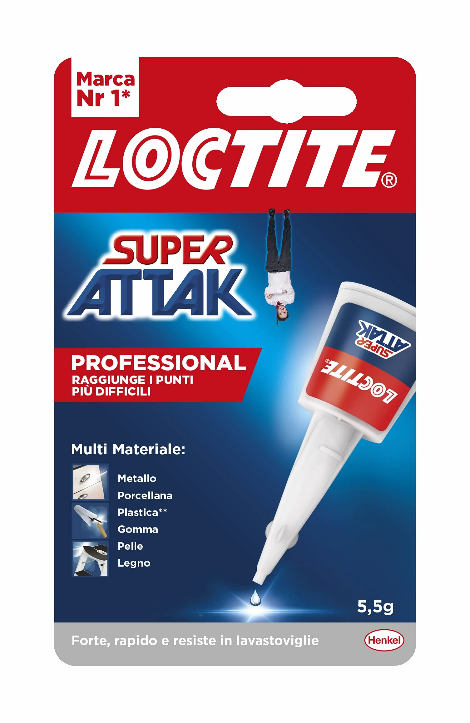 Henkel LOCTITE Super ATTAK 5,5 g Professional