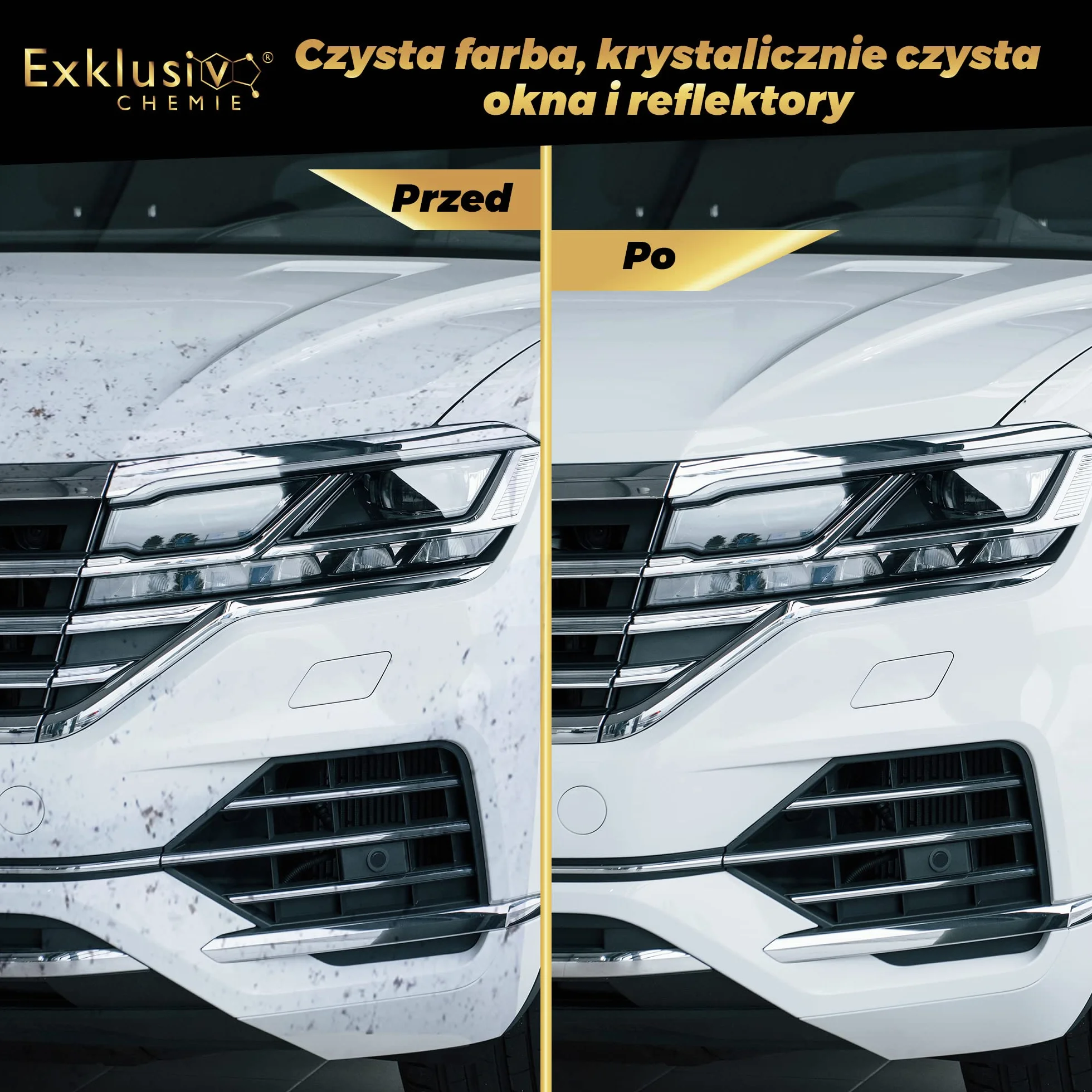 Exklusiv Chemie® Środek do usuwania owadów 500 ml - czyści szyby, reflektory, lakier i chrom