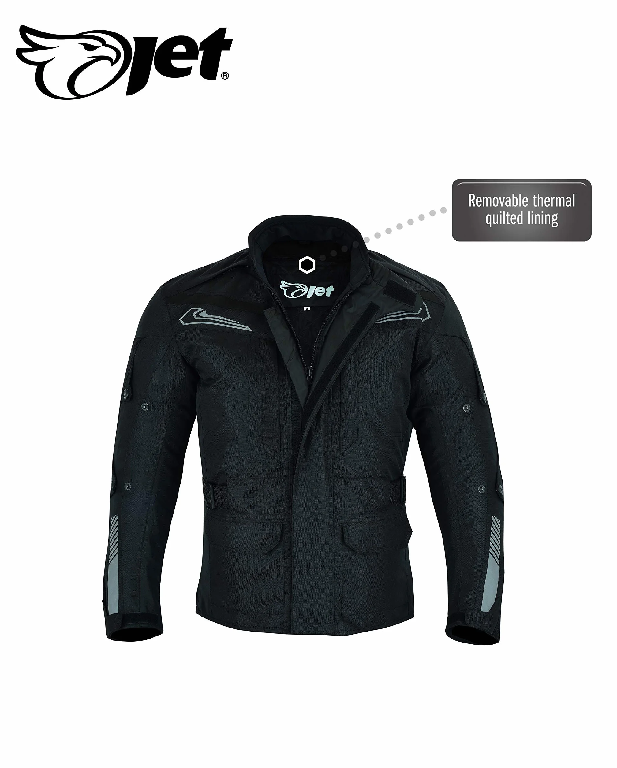 Jet Kurtka motocyklowa tekstylna wodoodporna pancerna PANTHER