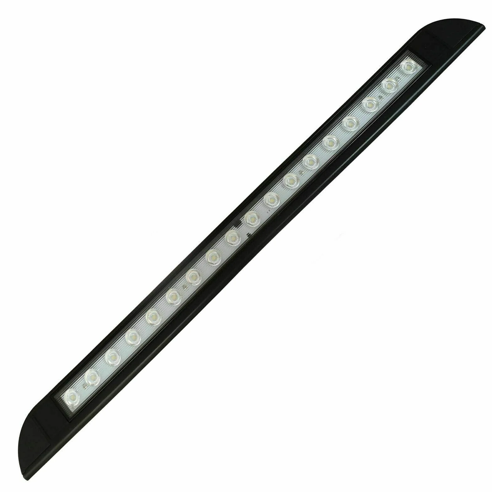 Lampa LED 12V Wodoodporna Zewnętrzna Do Kampera Przyczepy Czarna