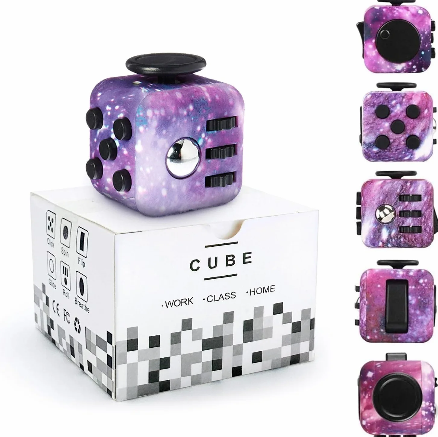 Yetech Galaxy Zabawka Sensoryczna Fidget Toy Zabawka Przeciw Stresowi Anty-Lęk dla Dzieci i Dorosłych