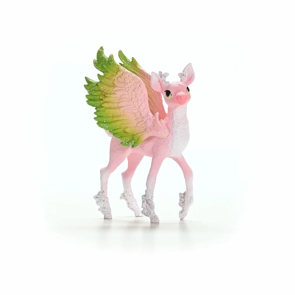 schleich BAYALA | Magiczny jelonek 70821 | szczegółowa figurka ze skrzydłami | prezent dla dziewczynek i chłopców | dekoracja na urodziny | figurka od 5 lat | 5 x 6 x 10 cm