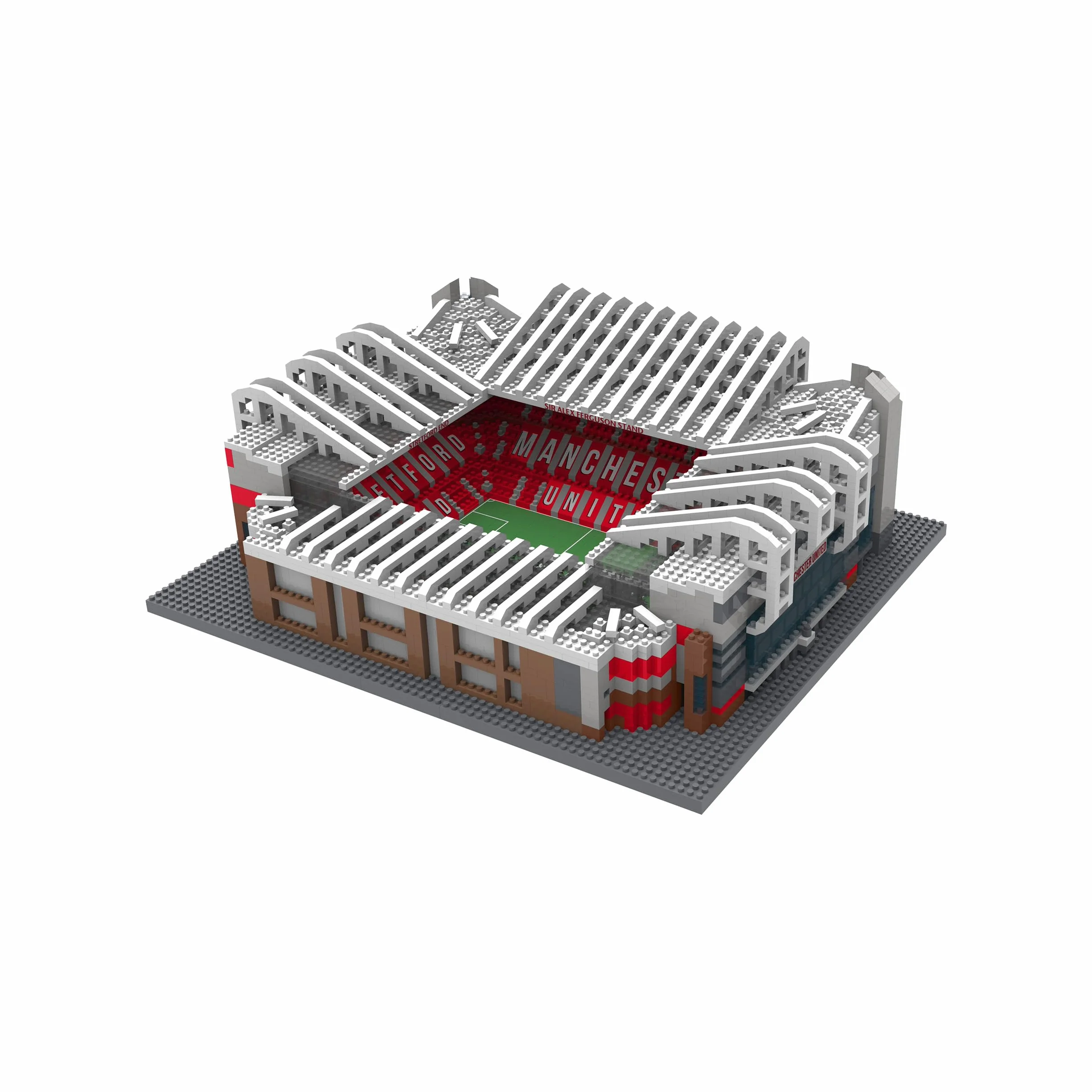 FOCO Oficjalny produkt licencjonowany Manchester United FC Old Trafford BRXLZ Stadion 3D Bricks zabawka konstrukcyjna model