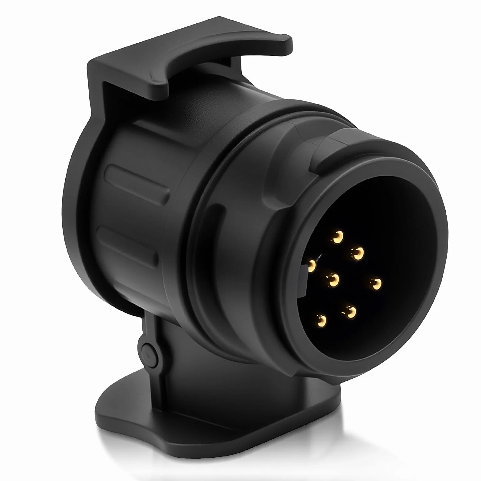 Adapter 13-7-biegunowy 12 V wodoodporny do przyczepy samochodowej RV hak holowniczy