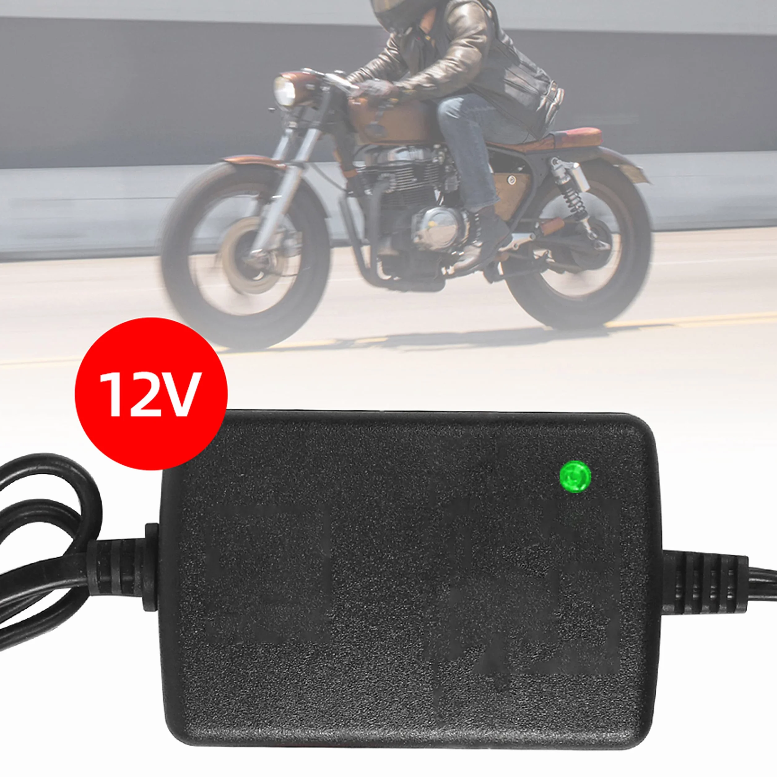 Retoo Ładowarka do akumulatorów żelowych 12 V 1,5 A kabel 1,3 m