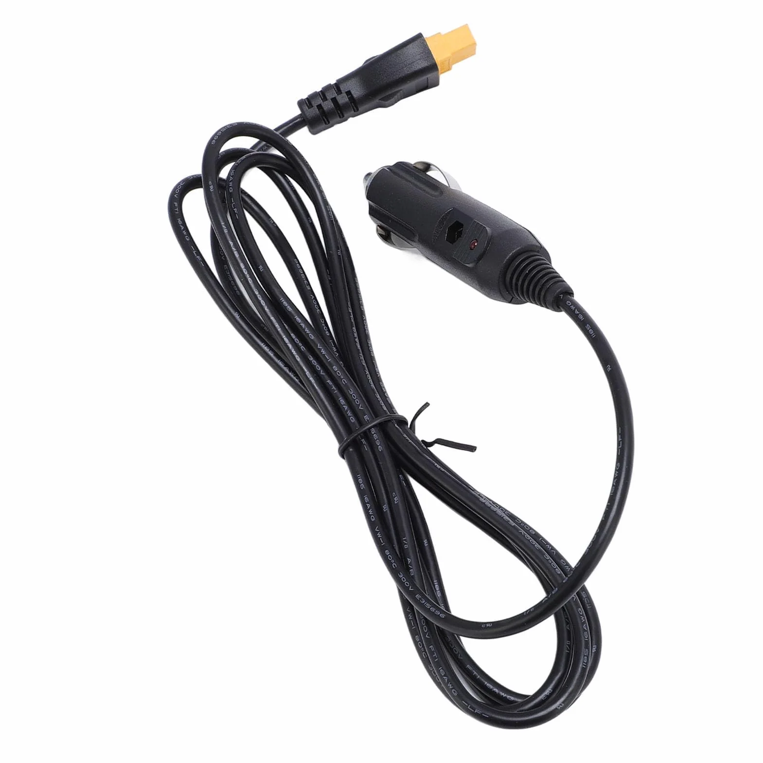 Lokujący Papieros do XT60 Kabel Złącza o Długości 300 Cm 18AWG Drut 9,84 Stóp Przedłużacz dla Entuzjastów RC Sporty na Zewnątrz 12V-24V Napięcie Wejściowe