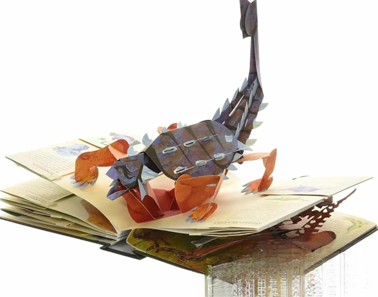 Générique Encyklopedia prehistorycznych dinozaurów 3D dla dzieci - interaktywna książka pop-up z zabawnymi faktami, realistyczną ilustracją, prezent edukacyjny